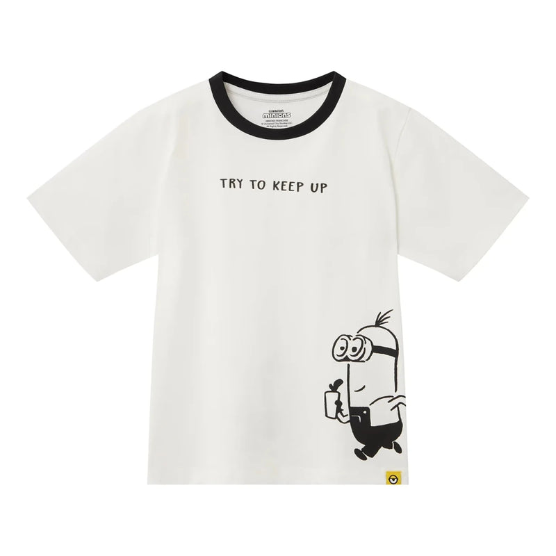 Giordano Kid's Minions Print Tee - Premium Print Tee