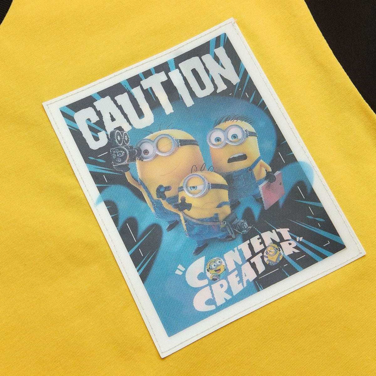 Giordano Kids' Minions Relaxed Caution Tee - Premium Print Tee