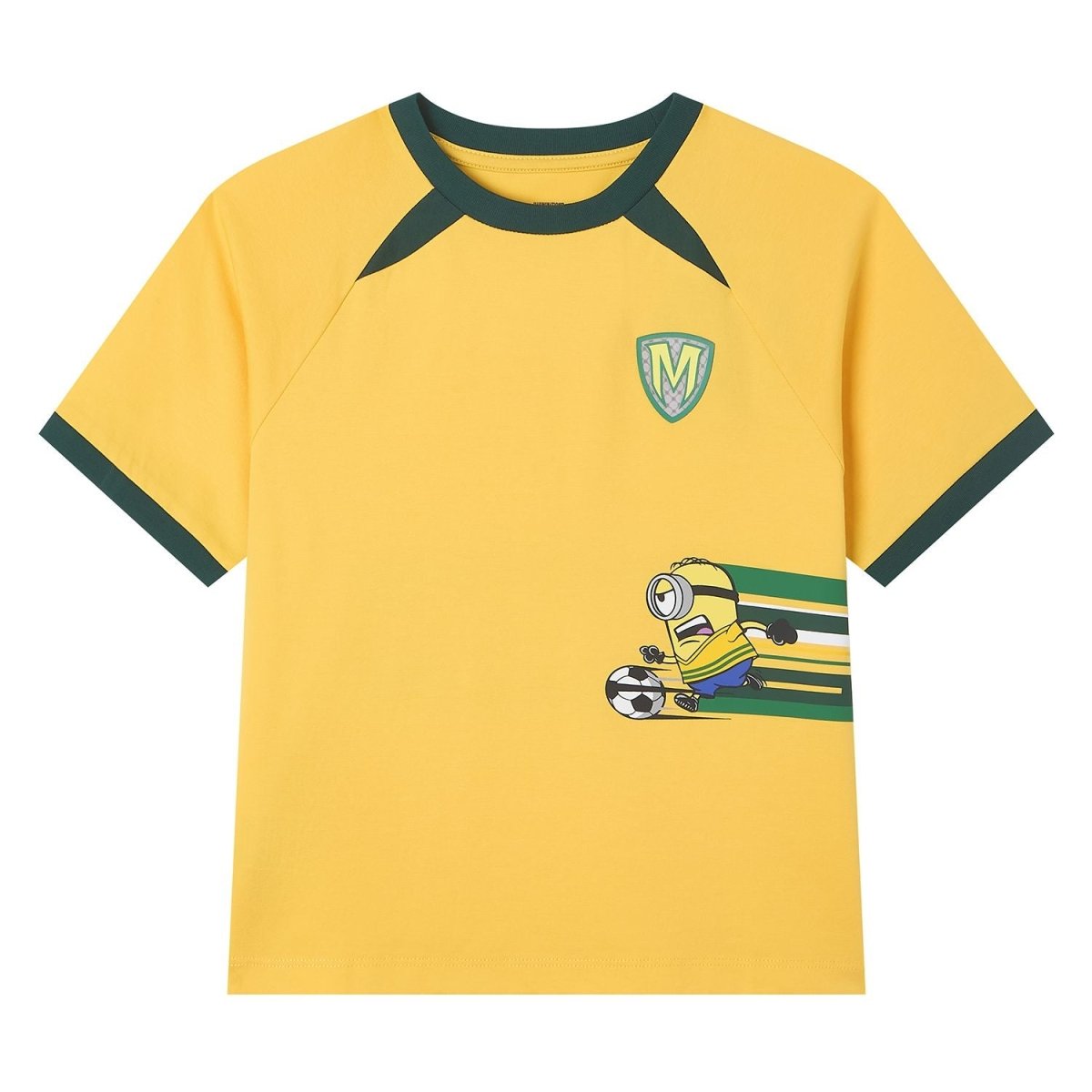 Giordano Kids Minions World Cup Crew Neck Print Tee - first_variant_option_2 Premium Print Tee for Giordano