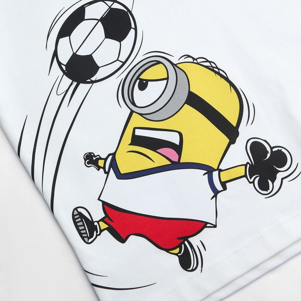 Giordano Kids Minions World Cup Jersey Print Tee - first_variant_option_2 Premium Print Tee for Giordano