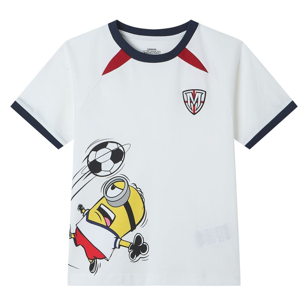Giordano Kids Minions World Cup Jersey Print Tee - first_variant_option_2 Premium Print Tee for Giordano