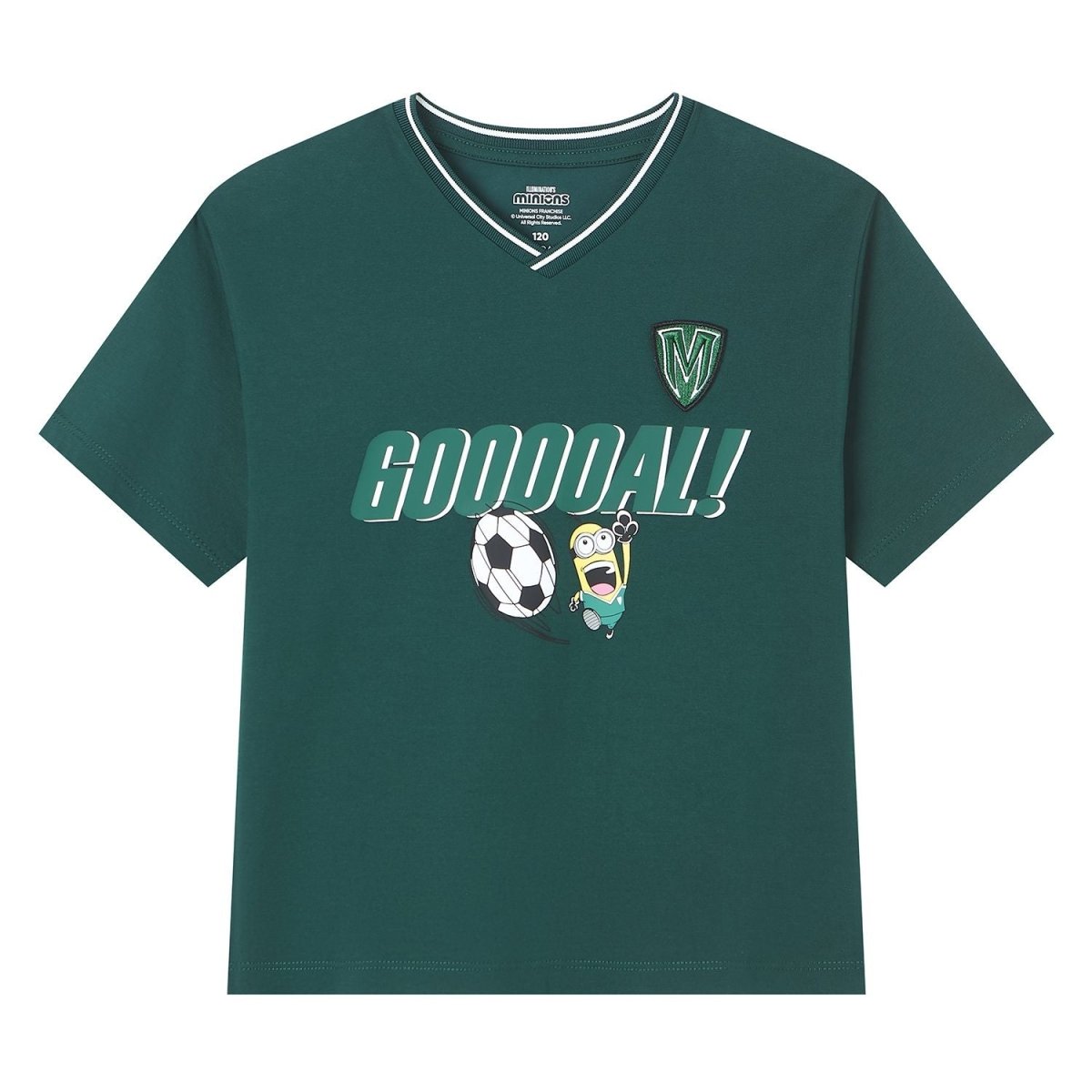 Giordano Kids Minions World Cup Print Tee - first_variant_option_2 Premium Print Tee for Giordano
