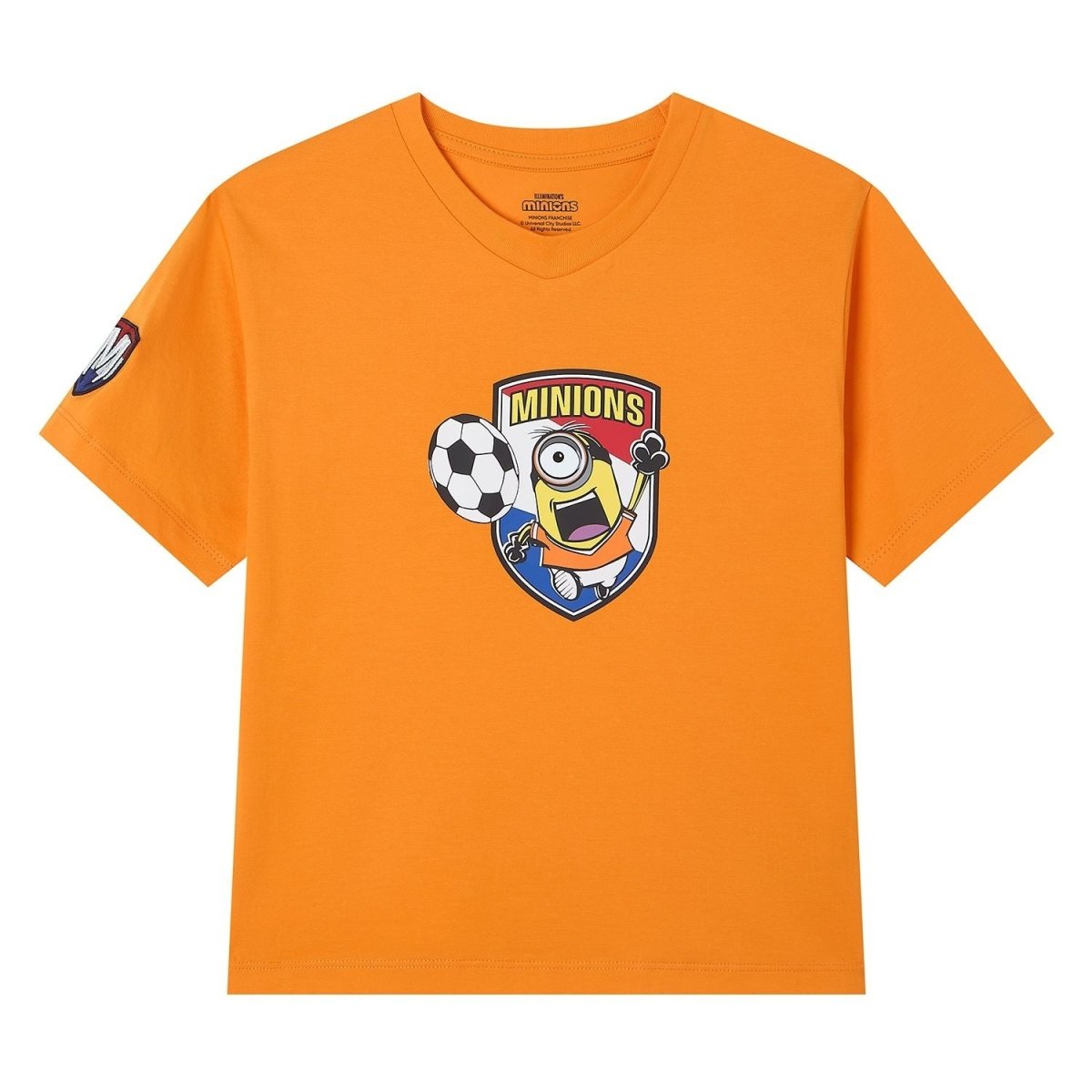 Giordano Kids Minions World Cup Print Tee - first_variant_option_2 Premium Print Tee for Giordano