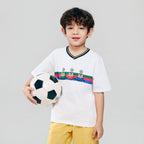 Giordano Kids Minions World Cup Print Tee - first_variant_option_2 Premium Print Tee for Giordano