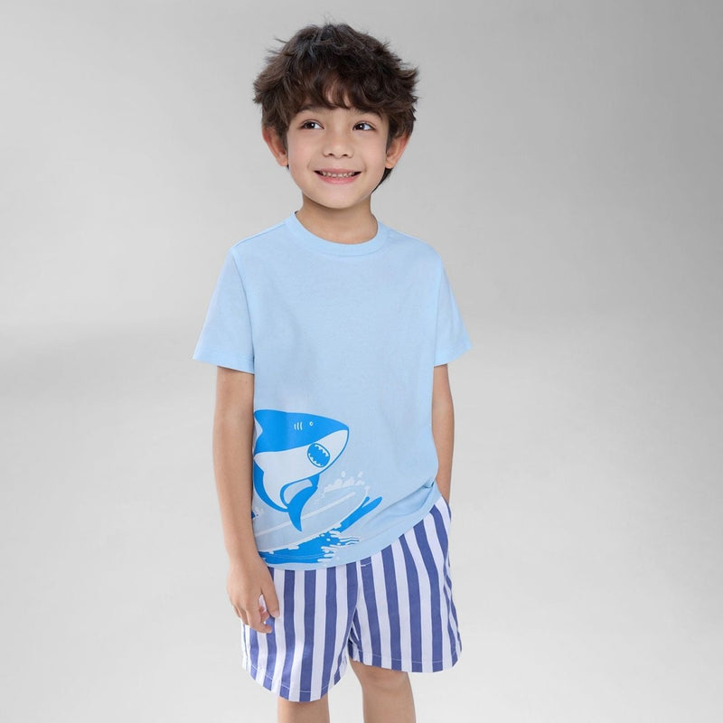 Giordano Kids' Nice To Eat You Printed Cotton Tee - Premium Print Tee