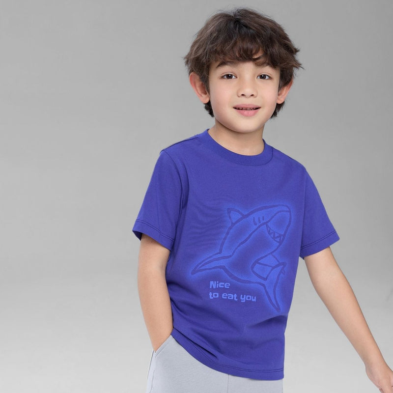 Giordano Kids' Nice To Eat You Printed Cotton Tee - Premium Print Tee