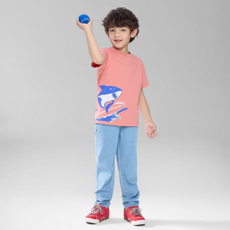 Giordano Kids' Nice To Eat You Printed Cotton Tee - Premium Print Tee