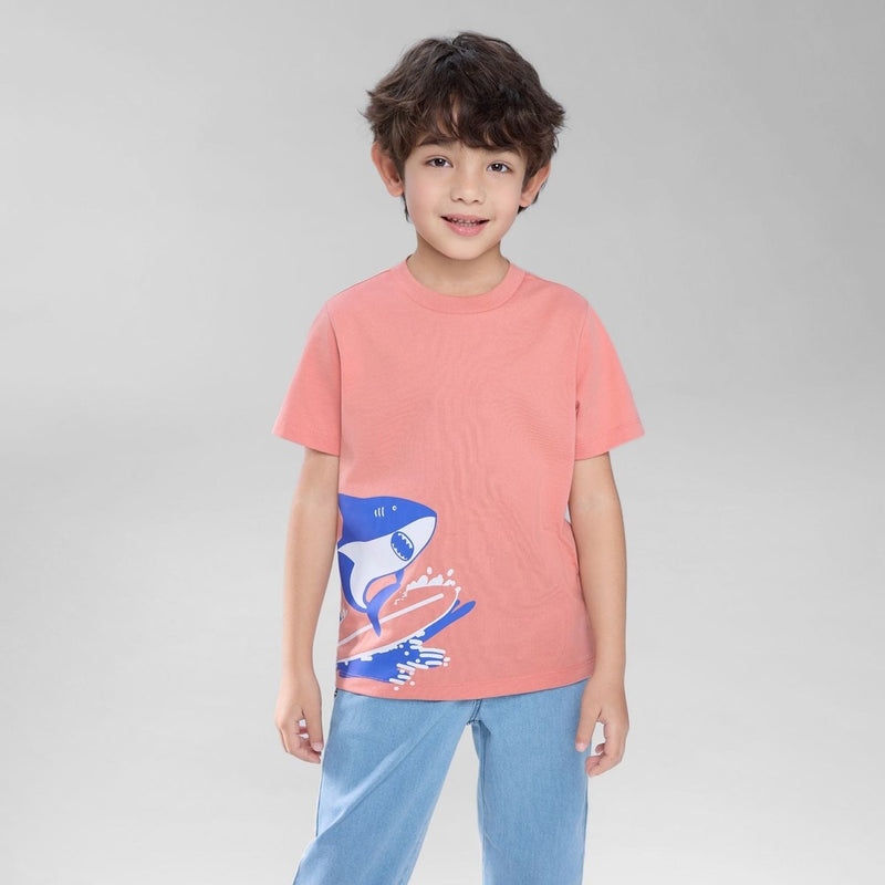 Giordano Kids' Nice To Eat You Printed Cotton Tee - Premium Print Tee