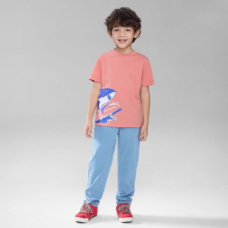 Giordano Kids' Nice To Eat You Printed Cotton Tee - Premium Print Tee