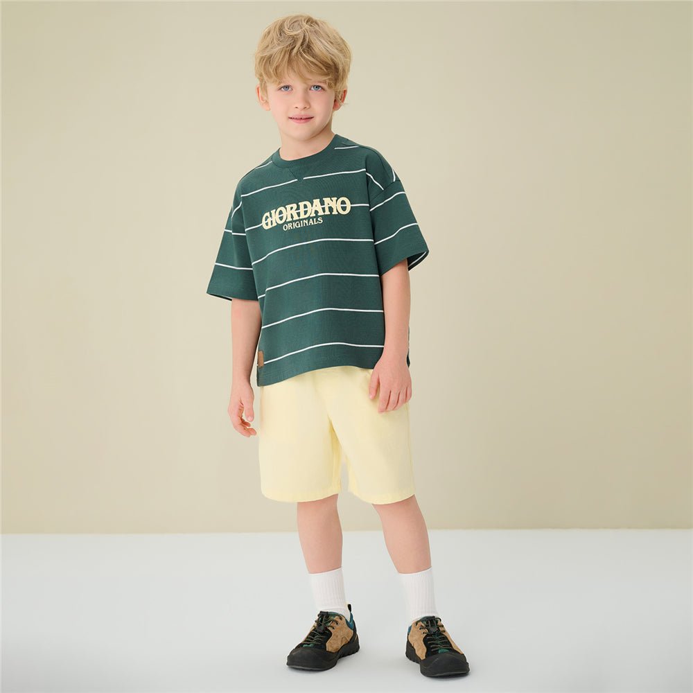 Giordano Kids' Oversize 90's Recall Originals Tee - first_variant_option_2 Premium Print Tee for Giordano