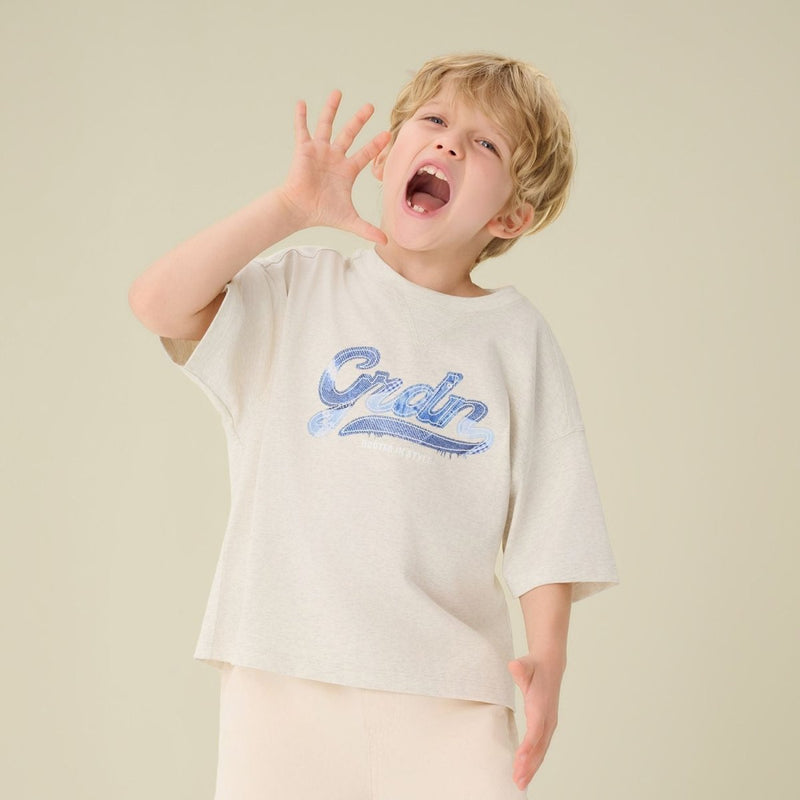 Giordano Kids Oversize Cotton Graphic Tee - first_variant_option_2 Premium Print Tee for Giordano