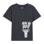 Giordano Kid's' Printed Cotton T-Shirt - Crew Neck Short Sleeve - Premium Print Tee