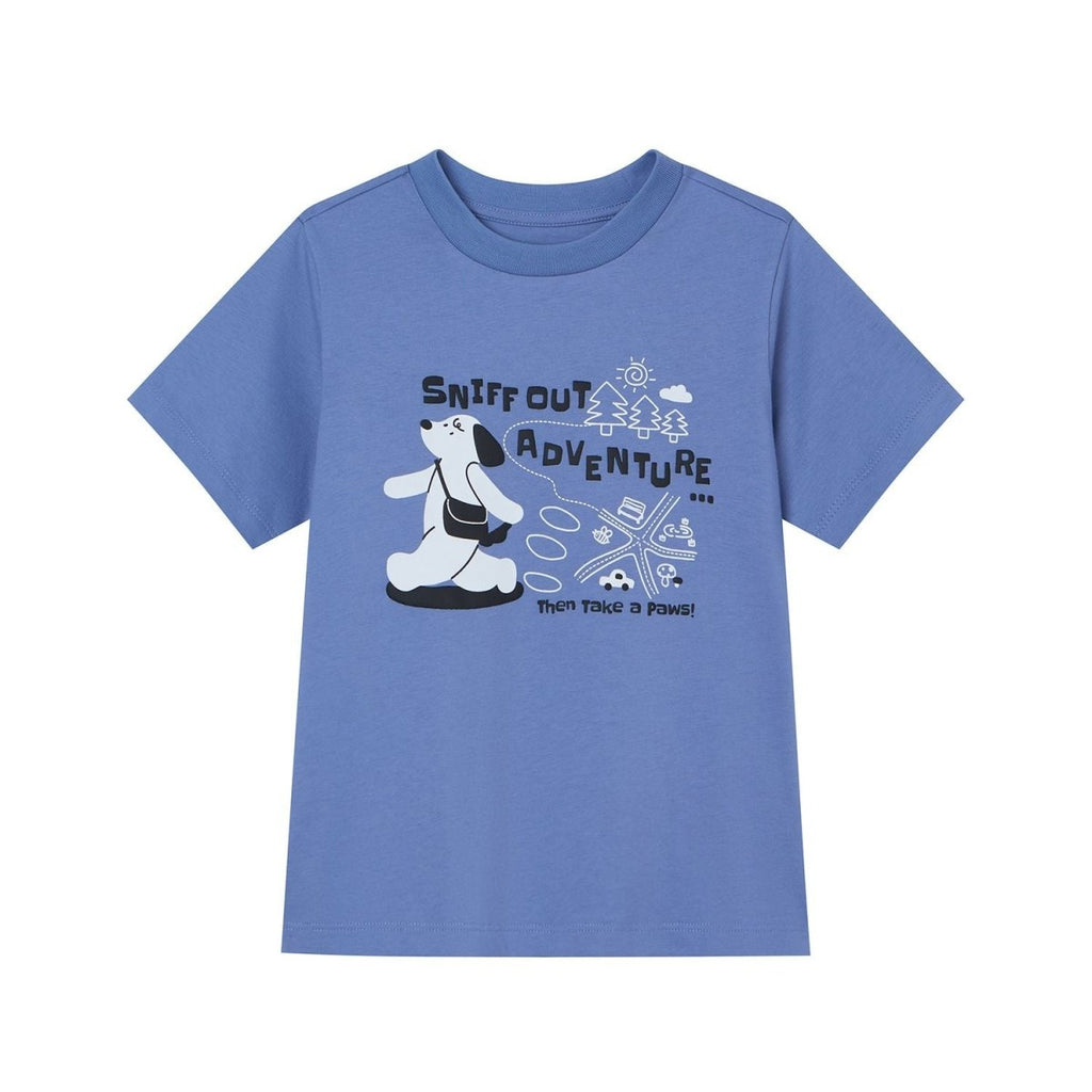 Giordano Kids Regular Cotton Graphic Tee - Premium Print Tee