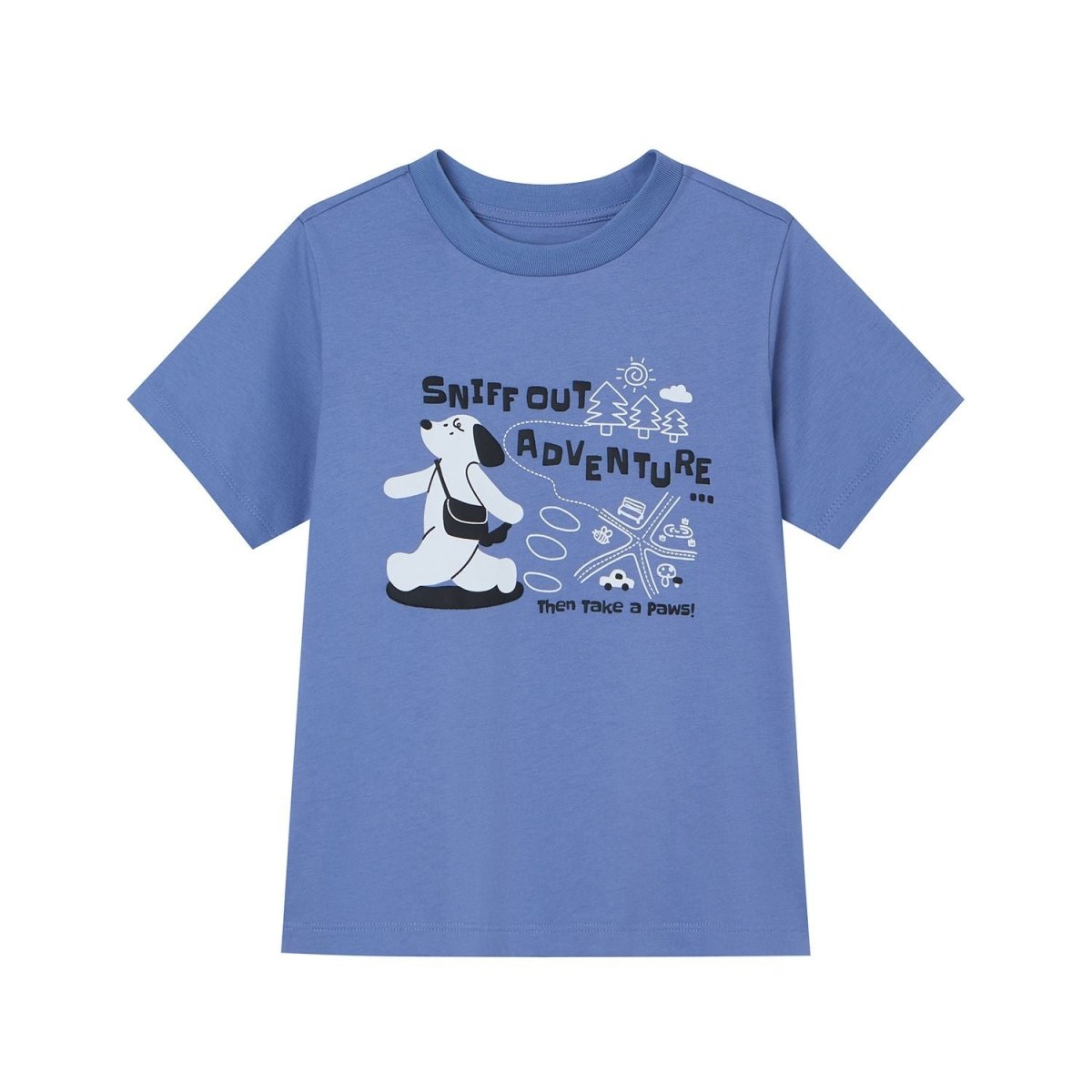 Giordano Kids Regular Cotton Graphic Tee - Premium Print Tee