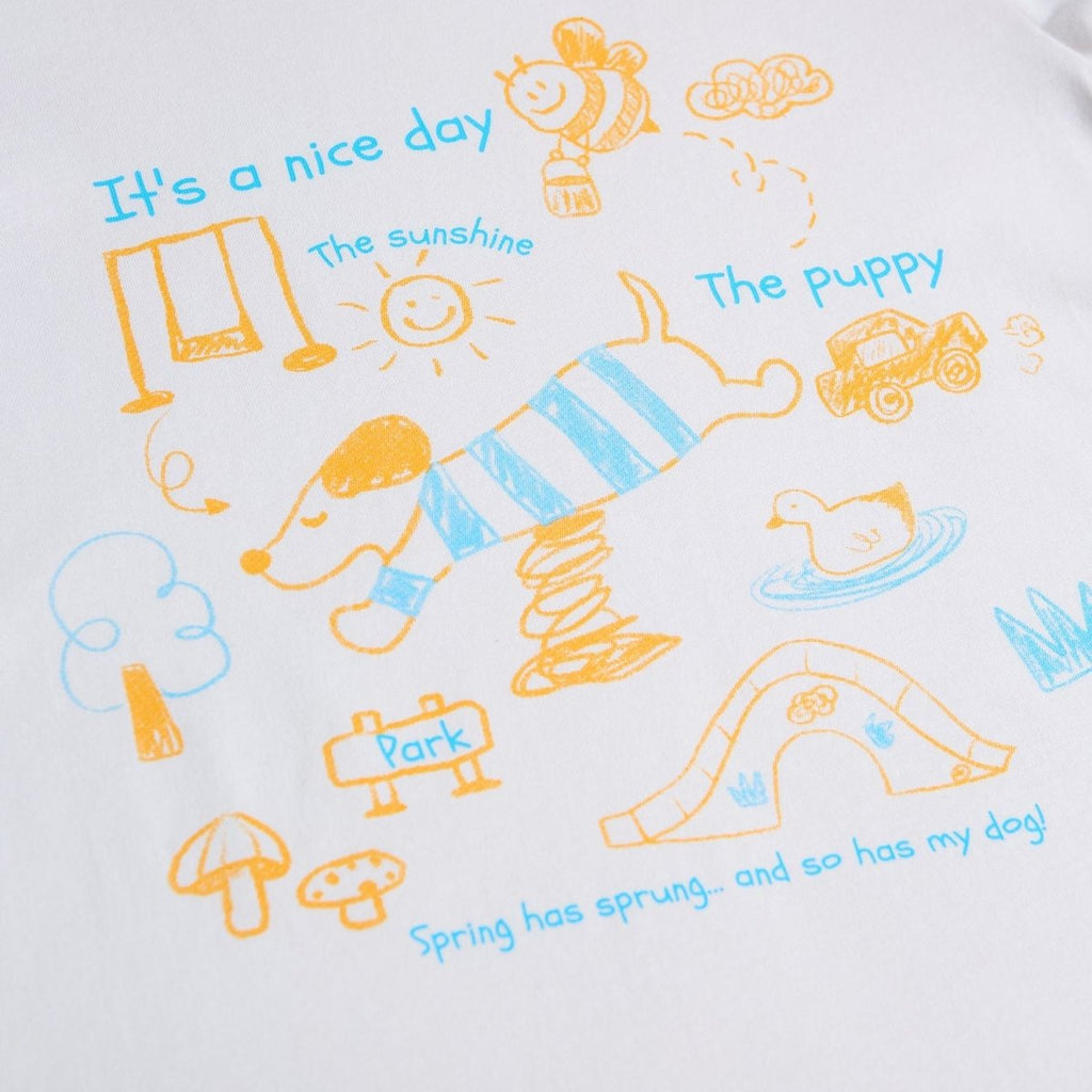 Giordano Kids Regular Cotton Graphic Tee - Premium Print Tee