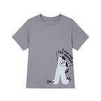 Giordano Kids Regular Cotton Graphic Tee - Premium Print Tee