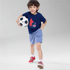 Giordano Kid's Regular Fit Cotton Crew Neck Printed Tee - Premium Print Tee
