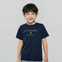 Giordano Kid's Regular Fit Cotton Crew Neck Printed Tee - Premium Print Tee