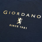 Giordano Kid's Regular Fit Cotton Crew Neck Printed Tee - Premium Print Tee