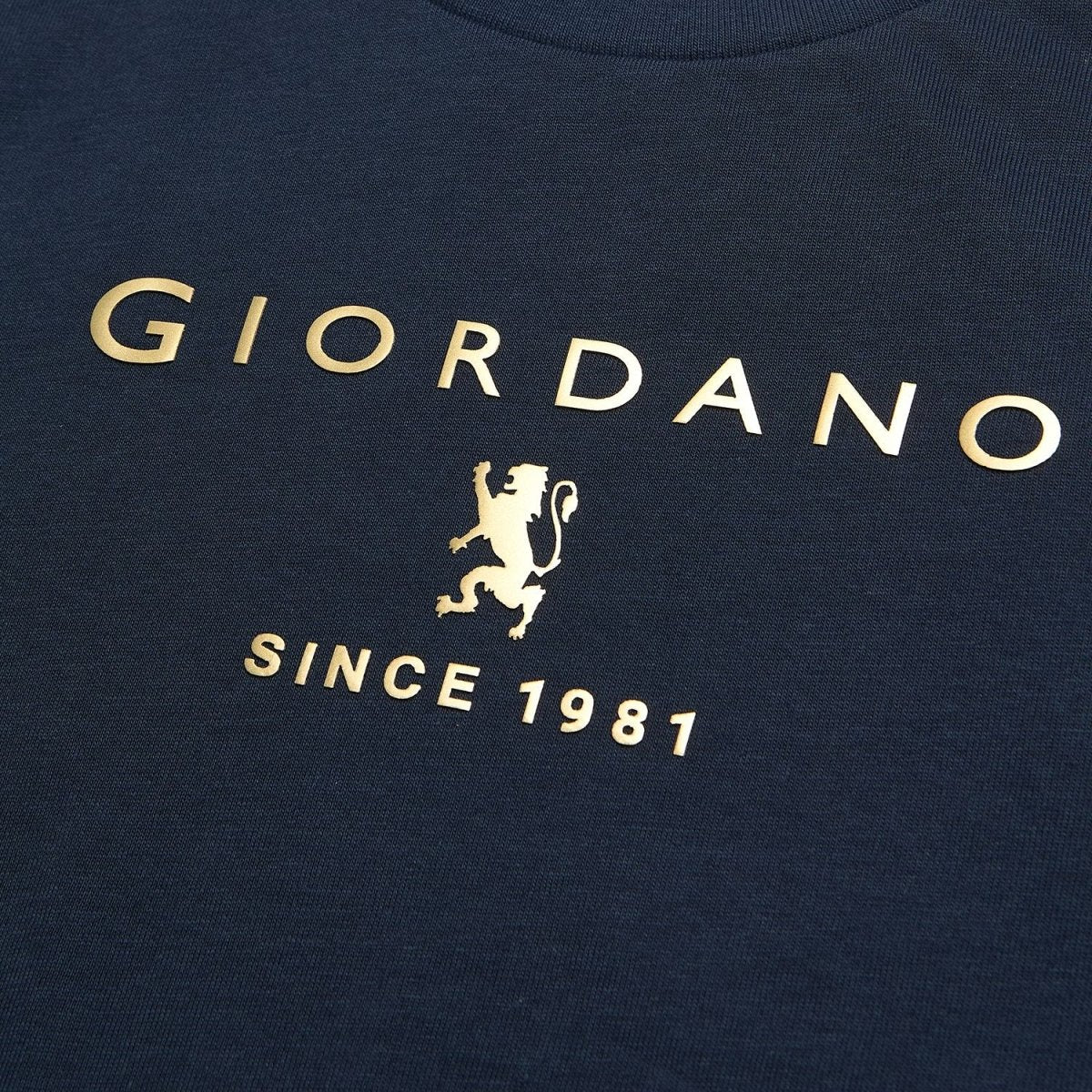 Giordano Kid's Regular Fit Cotton Crew Neck Printed Tee - Premium Print Tee