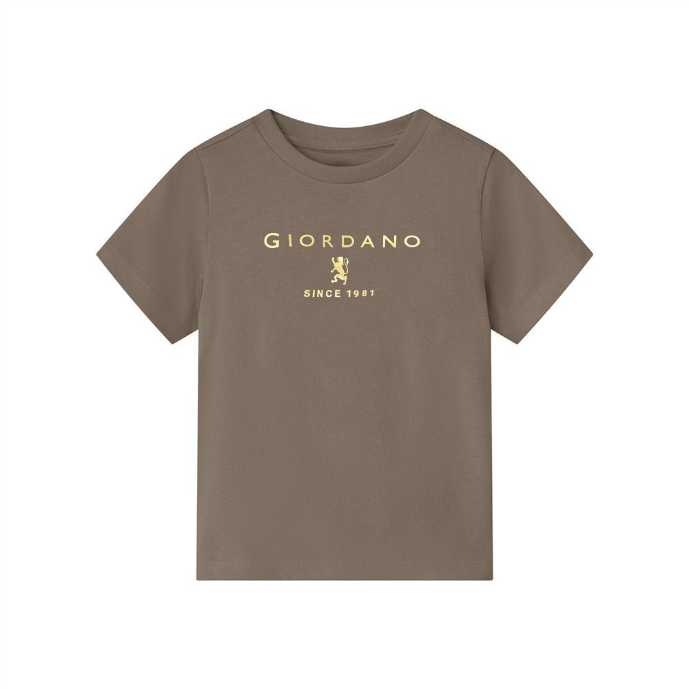 Giordano Kid's Regular Fit Cotton Crew Neck Printed Tee - first_variant_option_2 Premium Print Tee for Giordano