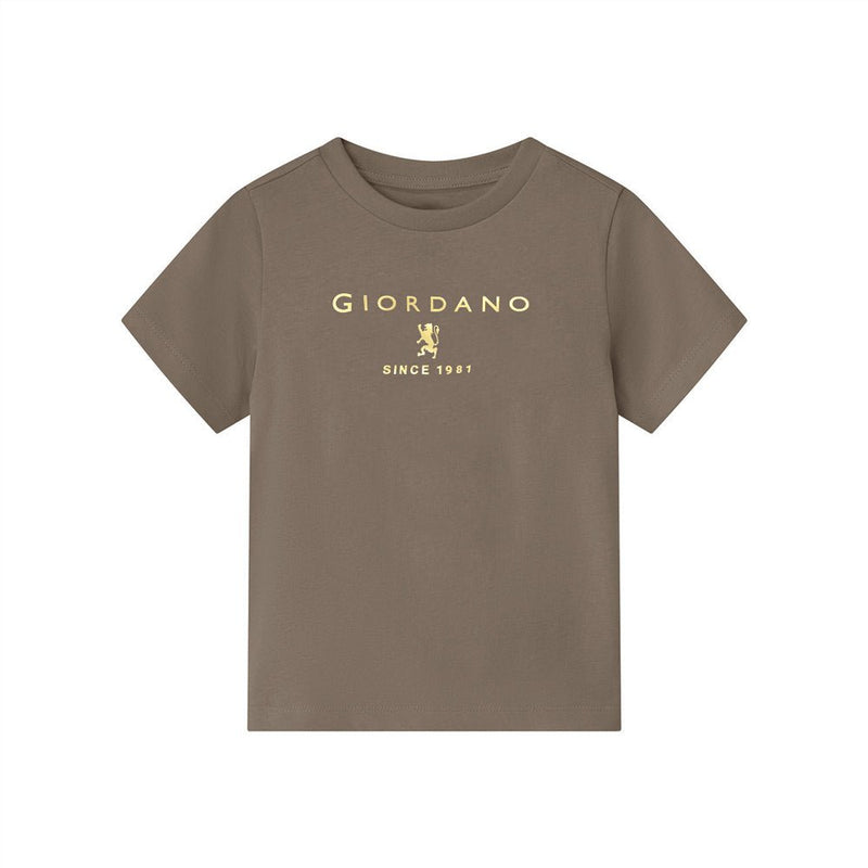 Giordano Kid's Regular Fit Cotton Crew Neck Printed Tee - first_variant_option_2 Premium Print Tee for Giordano