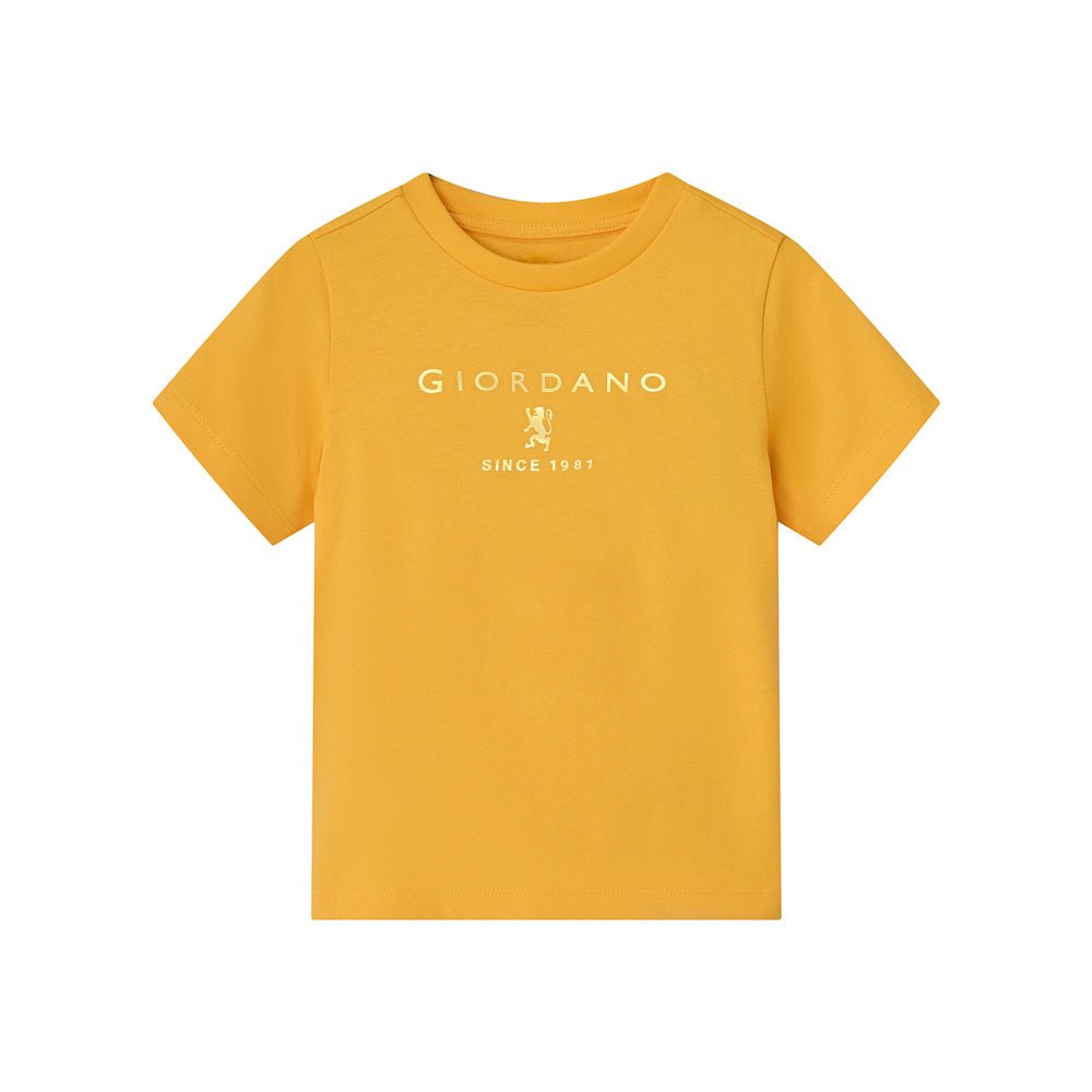 Giordano Kid's Regular Fit Cotton Crew Neck Printed Tee - first_variant_option_2 Premium Print Tee for Giordano