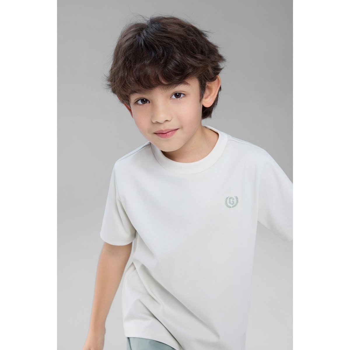 Giordano Kids Regular Liquid Touch Cotton Crew Tee - Premium Tee