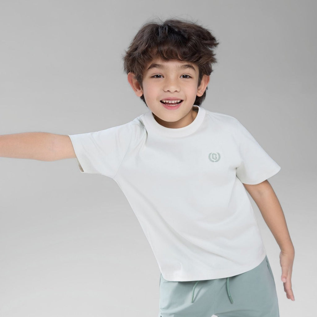 Giordano Kids Regular Liquid Touch Cotton Crew Tee - Premium Tee