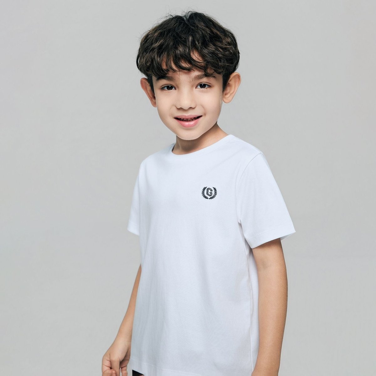 Giordano Kids Regular Liquid Touch Cotton Crew Tee - Premium Tee