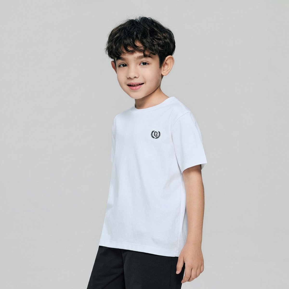 Giordano Kids Regular Liquid Touch Cotton Crew Tee - Premium Tee