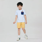 Giordano Kids Regular Mario Bowser Pocket Tee - first_variant_option_2 Premium Print Tee for Giordano