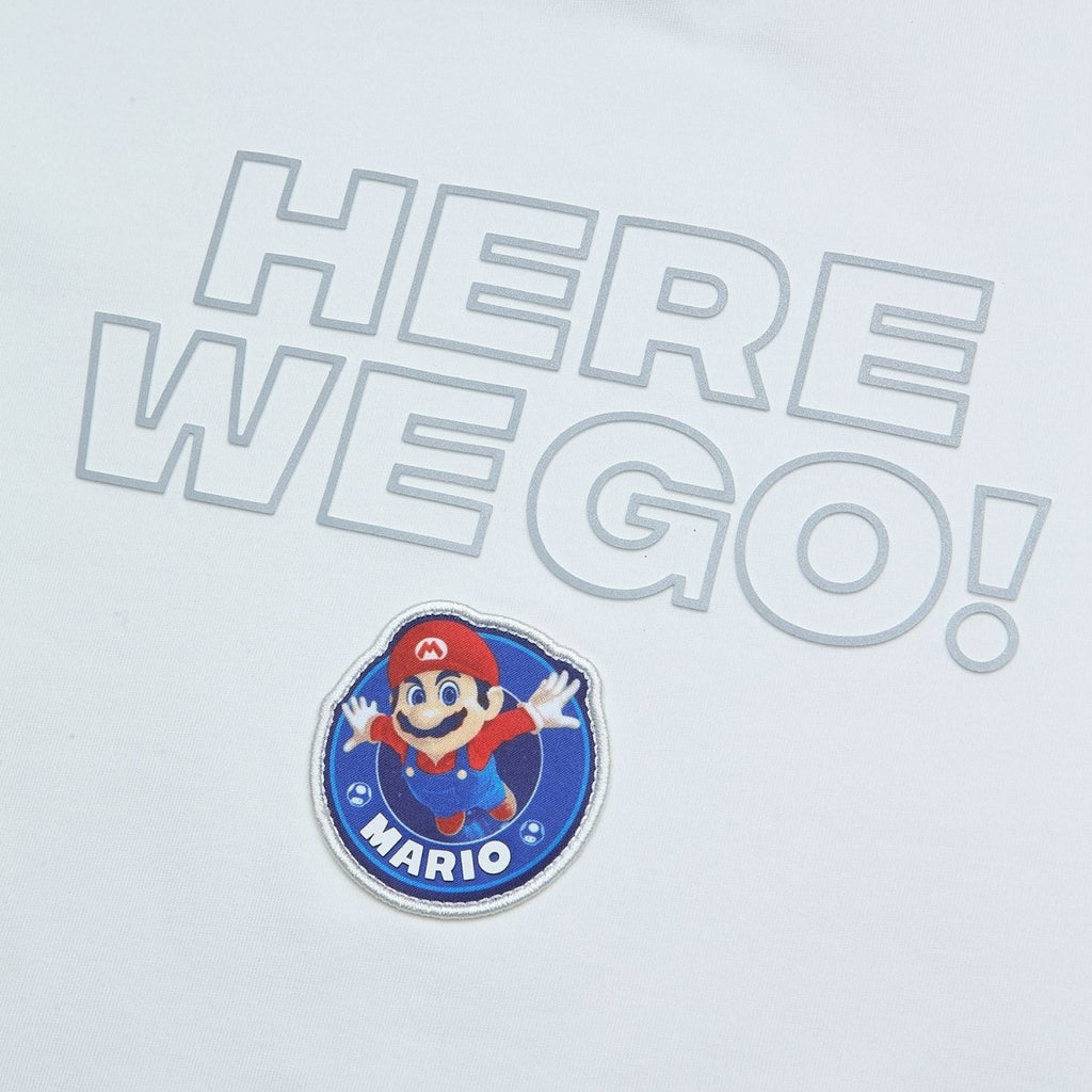Giordano Kids Regular Mario "Here We Go" Tee - first_variant_option_2 Premium Print Tee for Giordano