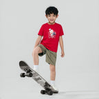Giordano Kids Regular Mario Toad Graphic Tee - first_variant_option_2 Premium Print Tee for Giordano