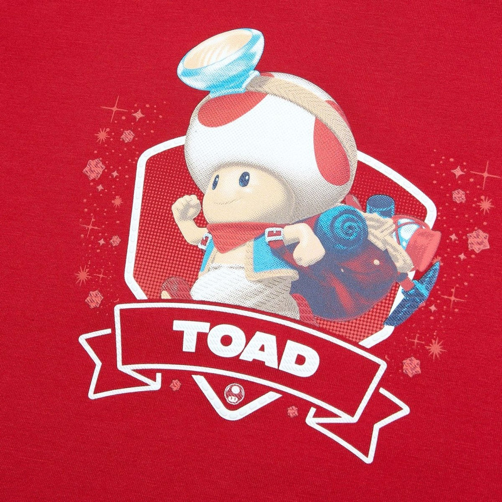 Giordano Kids Regular Mario Toad Graphic Tee - first_variant_option_2 Premium Print Tee for Giordano
