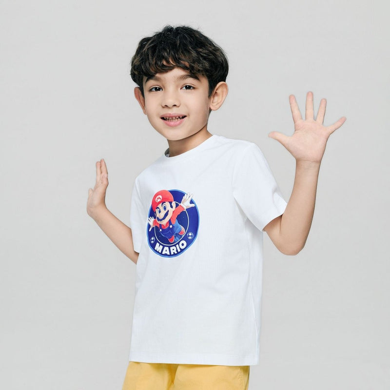 Giordano Kids Regular Super Mario Limited Tee - first_variant_option_2 Premium Print Tee for Giordano