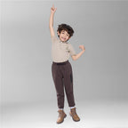 Giordano Kid's Regular Taper Stretch Interlock Jogger with Elastic Waist - first_variant_option_2 Premium Joggers for Giordano