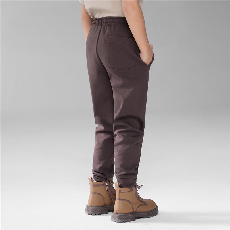 Giordano Kid's Regular Taper Stretch Interlock Jogger with Elastic Waist - first_variant_option_2 Premium Joggers for Giordano