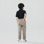 Giordano Kid's Regular Taper Stretch Interlock Jogger with Elastic Waist - first_variant_option_2 Premium Joggers for Giordano