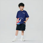 Giordano Kids Relaxed Mario Graphic Knit Shorts - first_variant_option_2 Premium Shorts for Giordano