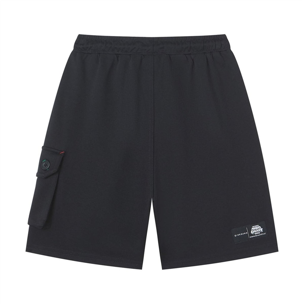 Giordano Kids Relaxed Mario Graphic Knit Shorts - first_variant_option_2 Premium Shorts for Giordano
