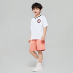 Giordano Kids Relaxed Minions V - Neck World Cup Tee - first_variant_option_2 Premium Print Tee for Giordano