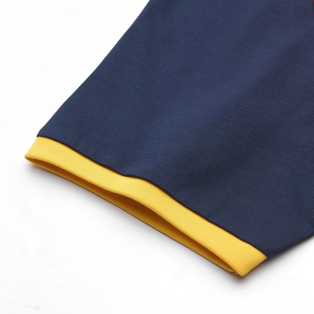 Giordano Kids Relaxed Minions World Cup Raglan Tee - first_variant_option_2 Premium Print Tee for Giordano