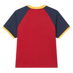 Giordano Kids Relaxed Minions World Cup Raglan Tee - first_variant_option_2 Premium Print Tee for Giordano