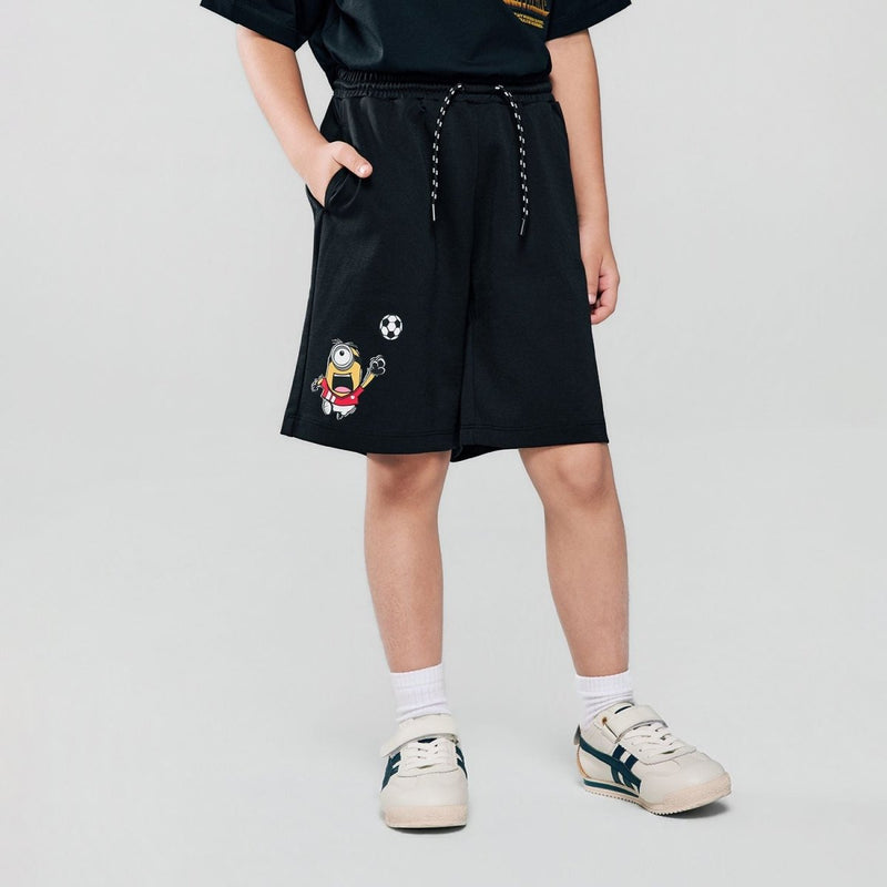 Giordano Kids Relaxed Minions World Cup Shorts - first_variant_option_2 Premium Shorts for Giordano
