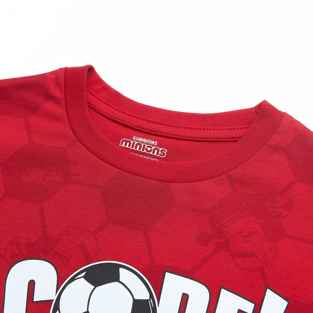 Giordano Kids Relaxed Minions World Cup Tee - first_variant_option_2 Premium Print Tee for Giordano