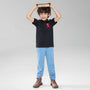 Giordano Kids’ Slim Fit Lion Embroidered Cotton Polo - Premium Polo