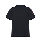 Giordano Kids’ Slim Fit Lion Embroidered Cotton Polo - Premium Polo