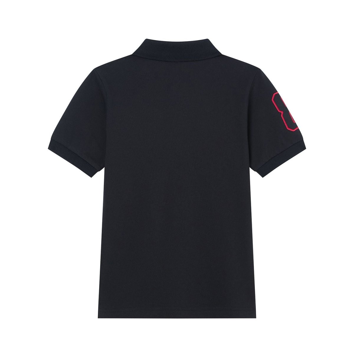 Giordano Kids’ Slim Fit Lion Embroidered Cotton Polo - Premium Polo