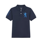 Giordano Kids’ Slim Fit Lion Embroidered Cotton Polo - first_variant_option_2 Premium Polo for Giordano